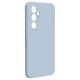 Vāciņš Etteri Silicone Case Samsung Galaxy S24 FE, Gaiši zils