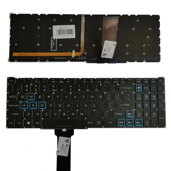 Acer portatīvā datora tastatūra PH315-52 / PH317-53, US, melna