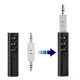 Bluetooth AUX audio adapteris uztvērējs, Mini Jack 3.5mm | Handsfree Wireless Receiver with Microphone