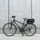 Wozinsky velosomas bagāžnieka soma ar plecu siksnu 9L, melna