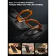 Supcase UB Grip Mag MagSafe vāciņš iPhone 18 Pro Max, melns/oranžs