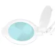Glow Moonlight 8013/6\" LED palielināmā lampa galdam, balta