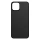 3mk Silicone Case vāciņš Apple iPhone 12 Pro Max Melns