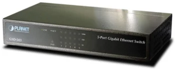 5 pieslēgvietu Gigabit Ethernet komutators