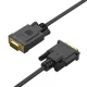 Orico XD-DITV DVI uz VGA Full HD adaptera kabelis 5m, melns
