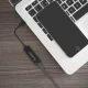 Tīkla adapteris Orico UTJ-U3 USB-A 3.0 uz RJ45 Gigabit Ethernet, melns