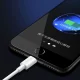 Dudao USB / Apple Iphone Lightning Data Charging Cable, 3A 1m, White | Ātrās Uzlādes Lādētājvads Datu Pārraides...