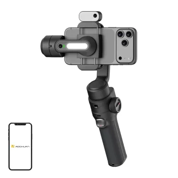 Aochuan Smart S3 stabilizators ar AI sensoru, melns