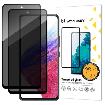 Wozinsky Privacy Glass privātuma rūdītais stikls Xiaomi 15 tālrunim, 2 gabalu komplekts | Tempered Glass Screen...