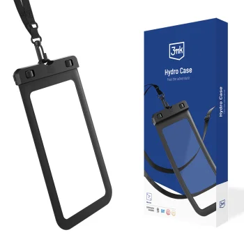 3Mk Protection Hydro Case ūdensizturīgs viedtālruņa maciņš līdz 7", caurspīdīgs