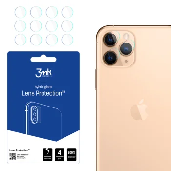 3mk Lens Protection™ hibrīda aizsargstikls kamerai iPhone 11 Pro