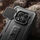 Tech-Protect Kevlar Cam+ vāciņš Xiaomi Redmi Note 15 Pro 5G, melns