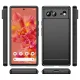 Google Pixel 6 Carbon Flexible Cover TPU Case, Black | Telefona Maciņš Vāciņš Apvalks Bampers