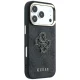Guess 4G & Big Resin Logo vāciņš priekš iPhone 17 Pro / 18 Pro, melns