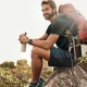 Tech-Protect Silicone Line siksniņa Garmin Fenix 5X / 6X / 7X / 8 (51 mm), sarkana