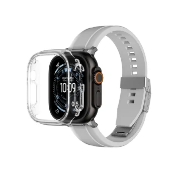 Aizsargvāciņš AmazingThing Minimal priekš Apple Watch Ultra 3 49 mm, caurspīdīgs