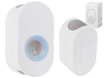 Automātiskais Zobu Pastas Dozators Zobu Birstes Turētājs, Balts | Automatic Toothpaste Dispenser Squeezer Toothbrush...