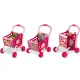 Bērnu iepirkumu ratiņi Ricokids ar piederumiem 773401, rozā