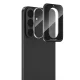 Kameras aizsargstikls Tech-Protect Camring Fit+ priekš Samsung Galaxy S26 FE, melns