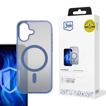 3mk Frosty MagCase vāciņš Apple iPhone 16, Zils
