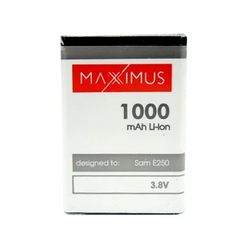 Maxximus akumulators Samsung E250, 1000 mAh