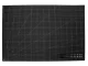 Pašdziedinošs griešanas paklājiņš A1 60 x 90 cm, divpusējs, melns