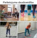 4Fizjo Power Band pretestības gumija, 1-5 kg, dzeltena