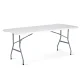 Plonos 440300 saliekams dārza mēbeļu komplekts, galds un 2 soli, 180 cm, balts