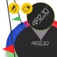 4Fizjo 704 bērnu dārza šūpoles Bocianie Gniazdo XXL, 120 cm, daudzkrāsainas