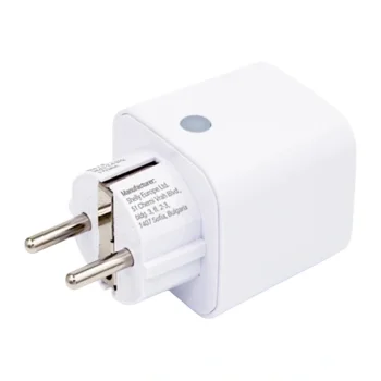 Viedā kontaktligzda Shelly Plug M Gen3 Wi-Fi 3000 W 13 A, balta