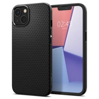 Spigen Liquid Air vāciņš priekš iPhone 13 mini, Matte Black