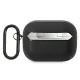 AMG Leather Big Logo futrālis AirPods Pro austiņām - melns