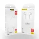 Dudao X10S vadu ieausu austiņas, 3.5mm mini jack, 1.15m - baltas