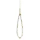 Guess Heishi Beads Phone Strap - Balta tālruņa siksniņa