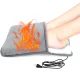 Elektriskais pēdu sildītājs USB, pelēks