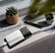 Wozinsky WRW349YWS 10000 mAh magnētiskais ārējais akumulators, balts