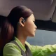 Dudao U4A OWS Bluetooth 5.3 biznesa austiņa, melna