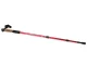 Skandināvu Nūjošana Teleskopiskās Staigāšanas Nūjas 2gab., Sarkanas | Nordic Walking Pole Set