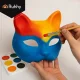DIY kaķa maskas krāsošanai Ruhhy 26000, 10 gab.