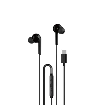 Dudao X3C+ USB-C vadu austiņas 1.2m, melnas