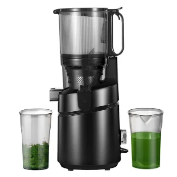 Amzchef SJ-036-BK lēnās darbības sulu spiede, melna