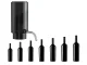 Elektriskais vīna aerators un dozators USB-C, melns