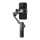Aochuan Smart XE Gimbal stabilizators ar AI sensoru, melns