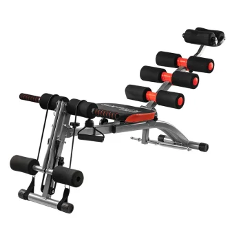 Sporta Fitnesa Trenažieris Mašīna Sols Aparāts Vēdera Presei Muskuļu Treniņiem | Six Pack Abs Exerciser Bench...