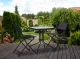 Dārza galds Multigarden 60x60 cm, stikla virsma