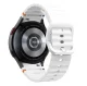 Tech-Protect Samsung Galaxy Watch 4 / 5 / 6 / 7 / FE silikona siksniņa, balta