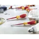 Skrūvgriežu komplekts Wiha 3201K12 SoftFinish electric slimFix, 12 gab.