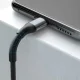3mk Hyper Cable N-SERIES USB-C uz USB-C kabelis 100W 3m, melns