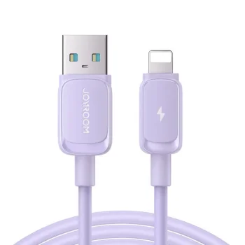 Joyroom S-AL012A14 USB uz Lightning kabelis, 2.4A, 1.2m, violets