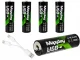 AA Li-Ion 1.5V 2200mWh uzlādējamas baterijas ar USB-C, 4 gab.